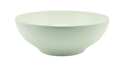 Genware MELRB-25 White Melamine Round Buffet Bowl 25.7cm