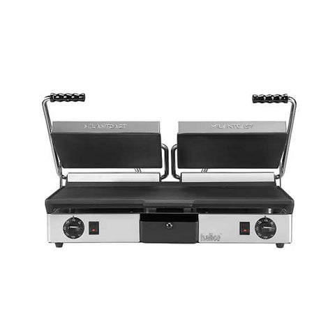 Hallco MEMT16053XNS Panini/Contact Grill - Flat Top and Bottom