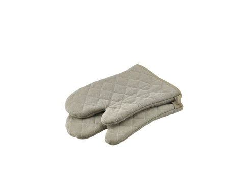Genware MIT13 Flameguard Oven Mitt Tan 13" CE Marked (Pair)