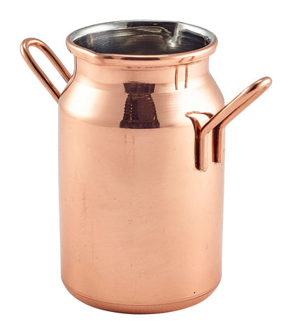 Genware MMC5C Mini Copper Milk Churn 5oz - Pack of 12