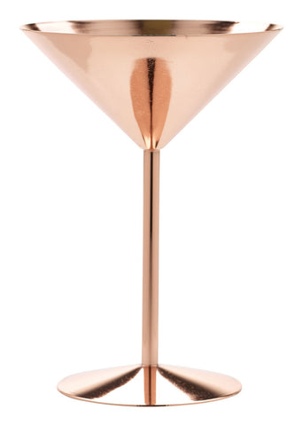 Genware MRC240 Copper Martini Glass 24cl/8.5oz