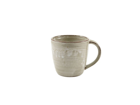 Genware MUG-PG32 Terra Porcelain Grey Mug 32cl/11.25oz - Pack of 6