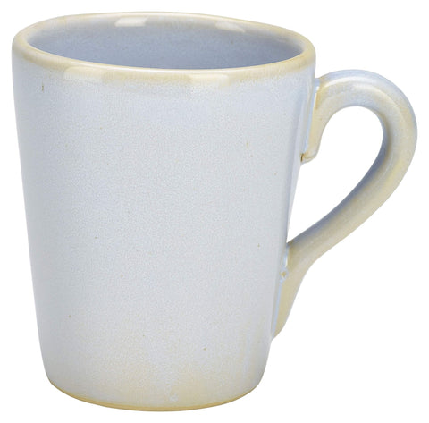 Genware MUG-WH32 Terra Stoneware Rustic White Mug 32cl/11.25oz