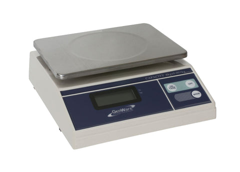Genware NACS06 Digital Scales Limit 6Kg In G & Lb