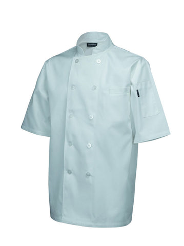 Genware NJ03-L Standard Jacket (Short Sleeve) White L Size