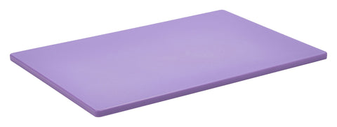 Genware P1812 Purple Poly Cutting Board 18 x 12 x 0.5"