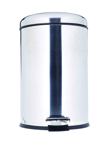 Genware PBSS-20 Stainless Steel Pedal Bin 20L