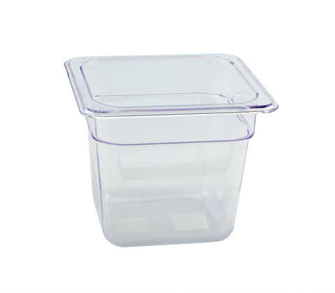 Genware PC16-150 1/6 -Polycarbonate GN Pan 150mm Clear