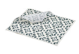 Genware PN1487MBK Greaseproof Paper Black Mosaic 20 x 25cm - 1000 Sheets Per Parcel