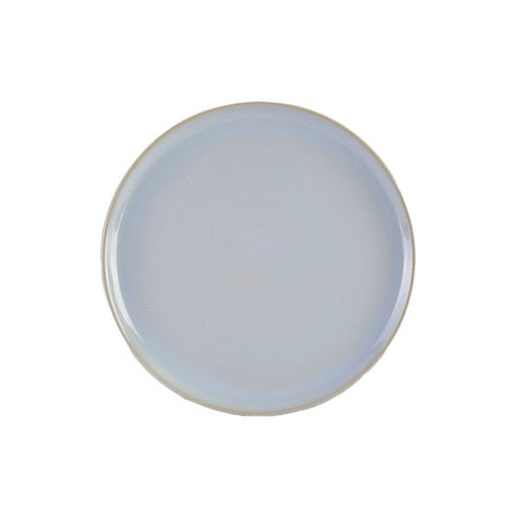 Genware PP-WH33 Terra Stoneware Rustic White Pizza Plate 33.5cm