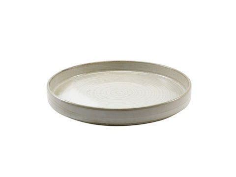 Genware PR-PG26 Terra Porcelain Grey Presentation Plate 26cm - Pack of 6