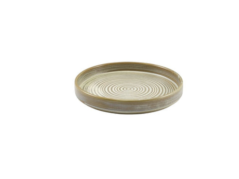 Genware PR-PMG18 Terra Porcelain Matt Grey Presentation Plate 18cm - Pack of 6