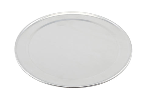 Genware PT-WR14 Alum. Flat Wide Rim Pizza Pan 14"