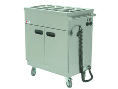 Parry 1894 Mobile Servery with Bain Marie Top