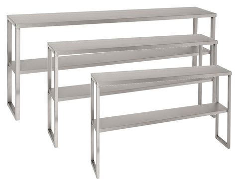 Parry 350mm Deep Range Stainless Steel 2 Tier Chefs Rack