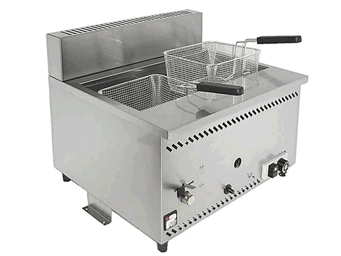 Parry AGF Gas Double Table Top Fryer