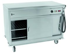 Parry MSF12 Mobile Flat Top Hot Cupboard Servery