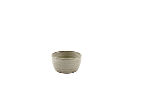 Genware RAM-PG2 Terra Porcelain Grey Ramekin 7cl/2.5oz - Pack of 12