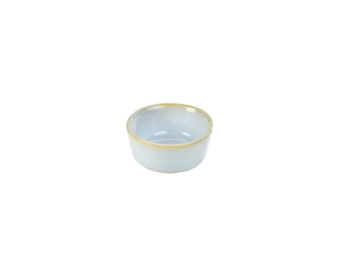 Genware RAM-WH15 Terra Stoneware Rustic White Ramekin 1.5oz/45ml