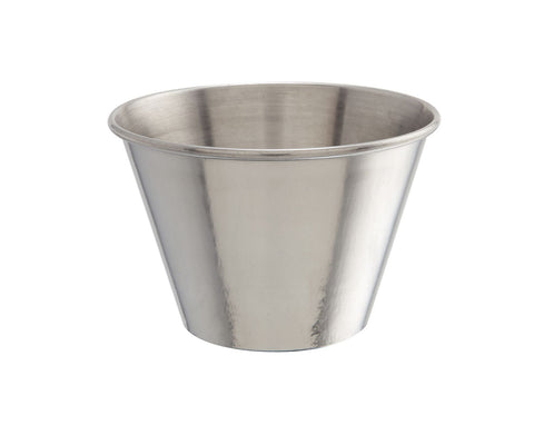 Genware RAMST12 12oz Stainless Steel Ramekin - Pack of 24