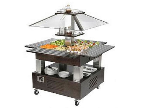 Roller Grill SBC40 C Island Heated Buffet Unit