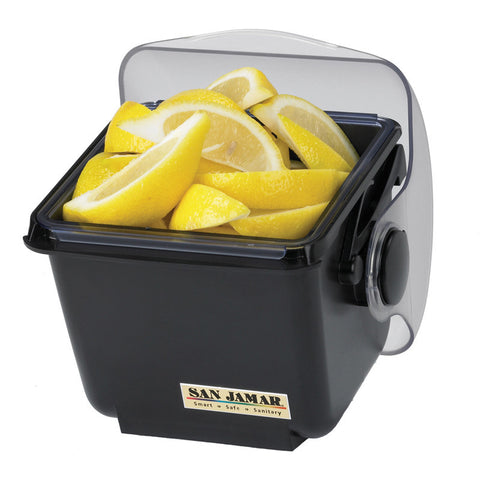 San Jamar BD2002 Single-Compartment Mini Dome Garnish Centre