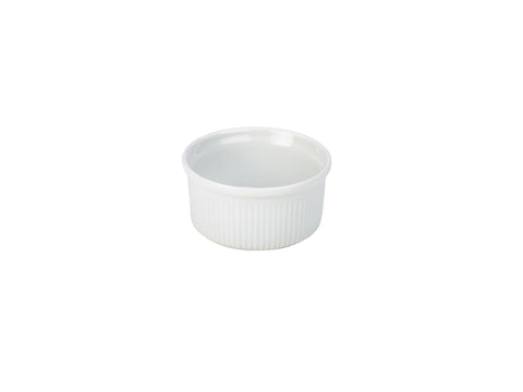Genware SPS8-W Royal Ramekin 8cm White - Pack of 12