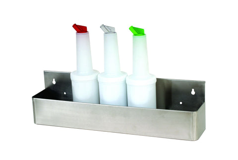 Genware SR22-06 S/St. 22" Speed Rail 6 Bottle