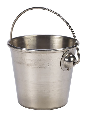 Genware SSPB7 Stainless Steel Premium Serving Bucket 7cm Dia - Pack of 12