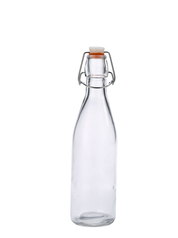 Genware SWB500 Glass Swing Bottle 0.5L / 17.5oz - Pack of 12