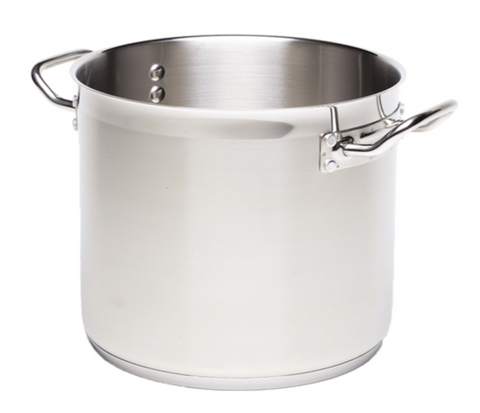 Genware 1034-24 GW Stockpot (No Lid) 24L - 34 x 26cm (Dia x H)