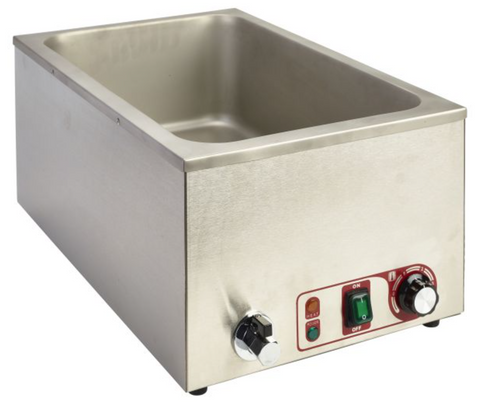 Genware 172-1020 Bain Marie 1/1 With Tap 1.2Kw
