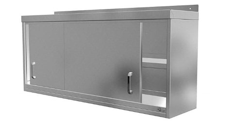 Quick Service 540mm High x 300mm Deep Wall Cupboard With Sliding Doors