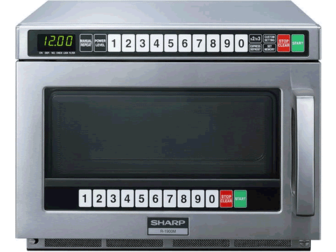 Sharp R-1900M Commercial Microwave Oven 1900W