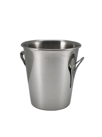 Genware T502 S/St.Wine Bucket Tulip Design -St/St Handles