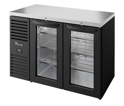 True TBR48-RISZ1-L-B-GG-2 440 Ltr Double Door Hinged Bottle Cooler