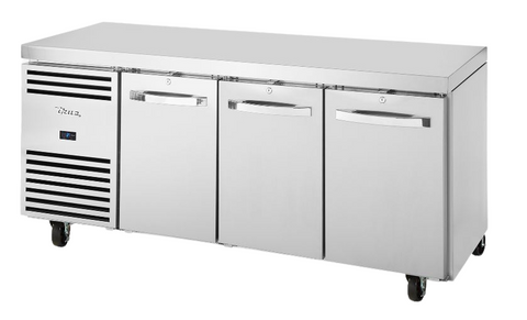 True TCR1/3-CL-SS-DL-DR-DR 630 Ltr 3 Door Counter Refrigerator