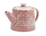 Genware TP-PRS50 Terra Porcelain Rose Teapot 50cl/17.6oz - Pack of 6