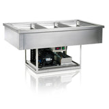 Tefcold CW3 Drop In Chilled Buffet Display Unit, Cold Displays, Advantage Catering Equipment
