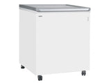 Tefcold ST Range Hinged Glass Lid Chest Freezer, Frozen Display, Advantage Catering Equipment