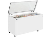 Tefcold ST Range Hinged Glass Lid Chest Freezer, Frozen Display, Advantage Catering Equipment