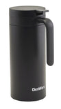 Genware V1077MBK Slim Vacuum Jug 1L Matt Black