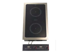 Valera CB70B Heavy Duty Drop-In Induction Hob | Two Zone