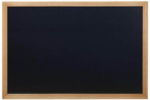 Genware WBW-TE-60-80 Wall Chalk Board 60 x 80cm Teak