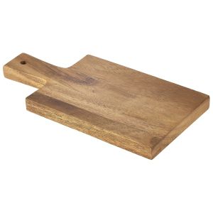 Genware WPB2814 Acacia Wood Paddle Board 28 x 14 x 2cm