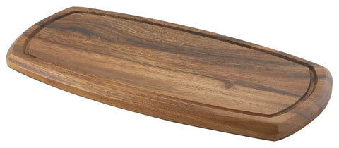 Genware WSB3618 Acacia Wood Serving Board 36 x 18 x 2cm