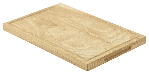 Genware WSBK3422 Oak Wood Serving Board 34 x 22 x 2cm