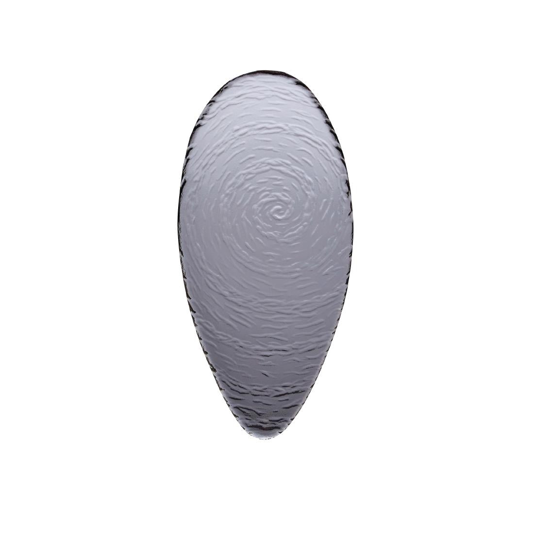 Steelite Scape Smoked Glass Oval Platters product image