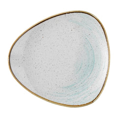 Churchill Stonecast Accents Lotus Plate Duck Egg 229mm (Pack of 12)