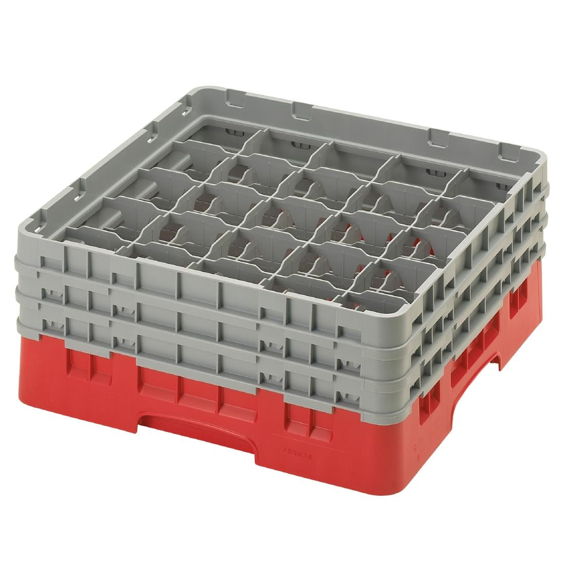 Cambro Camrack Red 25 Compartments Max Glass product image
